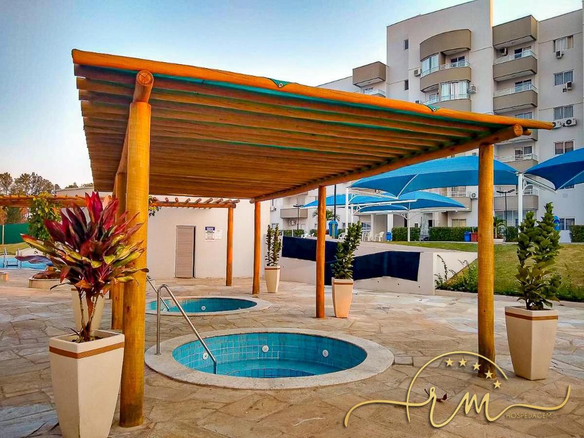 Lagoa Flat Service Rm Hopsedagem Caldas Novas Bagian luar foto